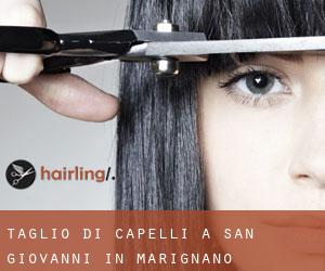 Taglio di capelli a San Giovanni in Marignano